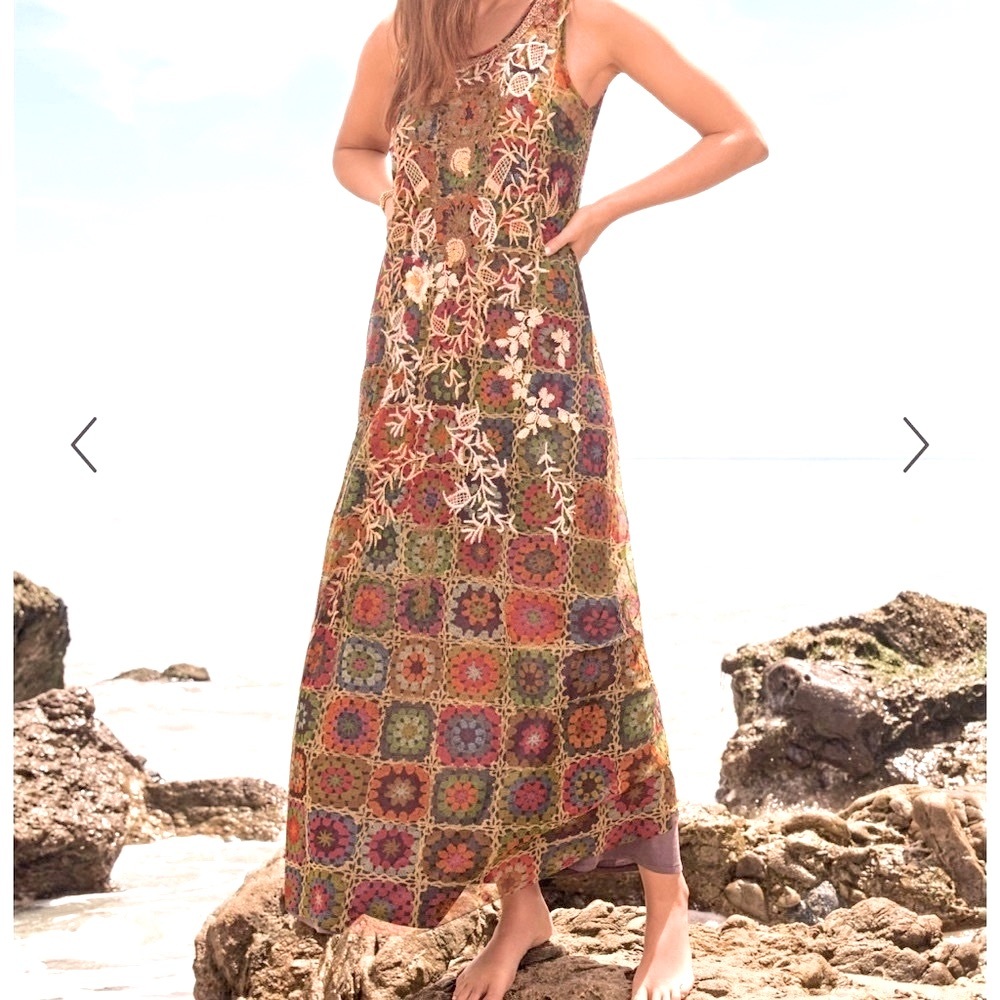 Johnny Was Bitola Mesh Dress. New with tags. - Picture 3 of 12
